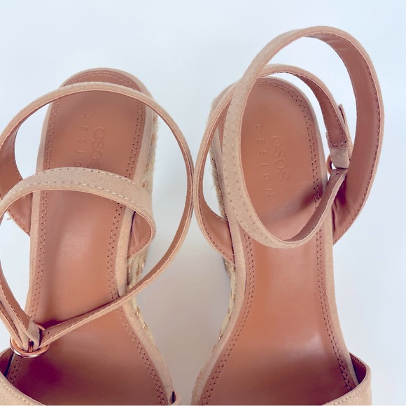 ASOS Tula Metallic Espadrilles with Rose Gold Detailing. - Picture 16 of 16